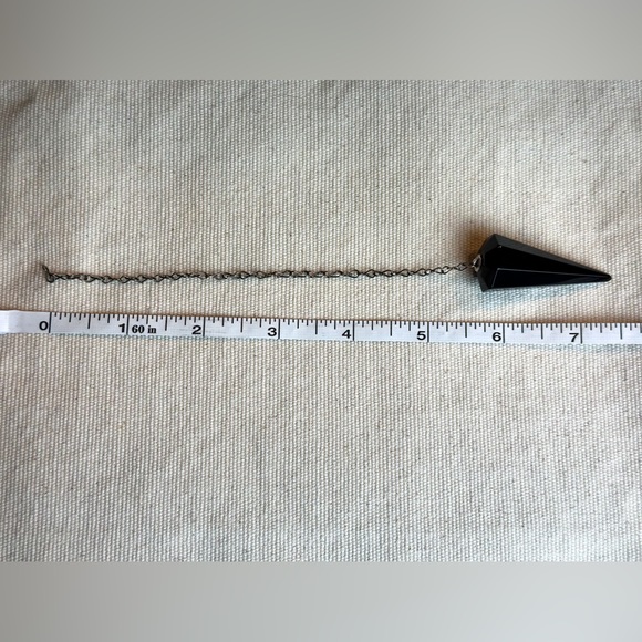 Black obsidian pendulum - Picture 2 of 2